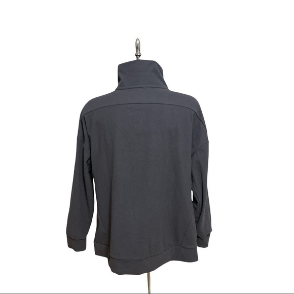 Nwt Mondetta Women’s Cozy Full Zip Sky Blue Jacket, Large - Picture 4 of 6